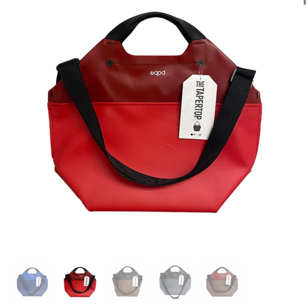 IN SEARCH OF this eqpd Tapertop bag in red/burgundy!!